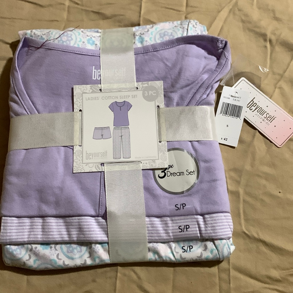 Brand New Pijamas 3 Pcs